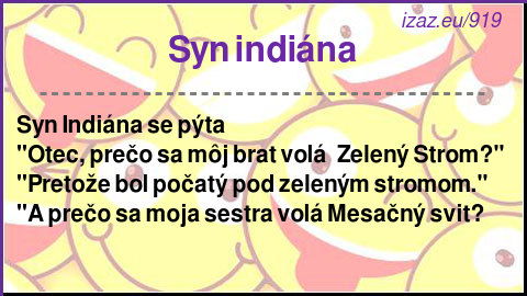 
Syn indiána
