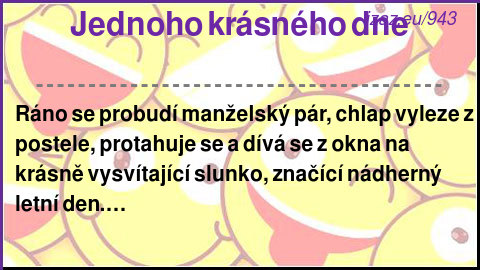 Jednoho krásného dne
