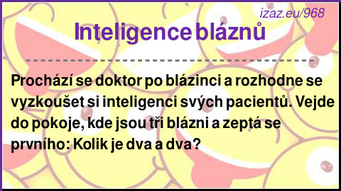 
Inteligence bláznů
