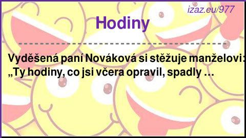 
Hodiny

