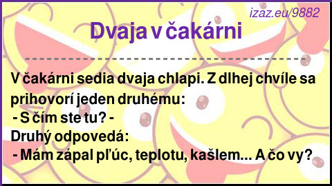 Dvaja v čakárni