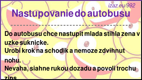 
Nastupovanie do autobusu
