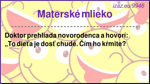 Materské mlieko