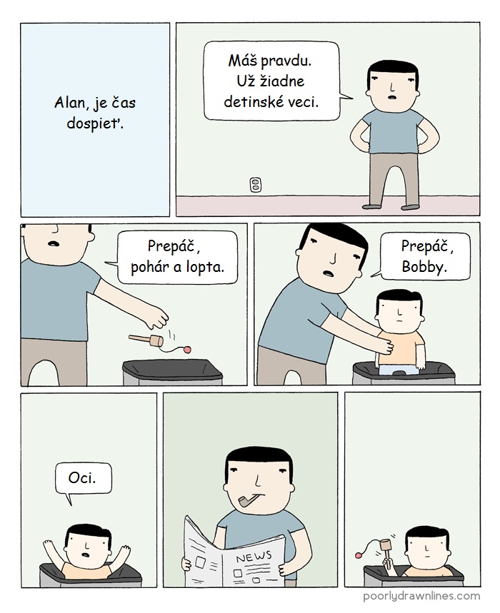 Je čas dospieť