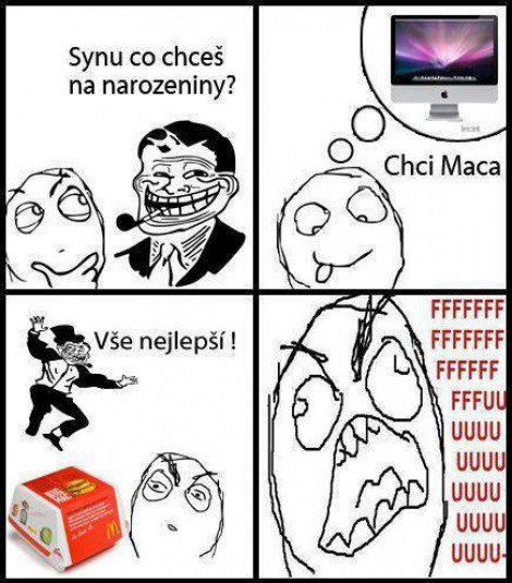 Keď chceš na narodeniny Mac