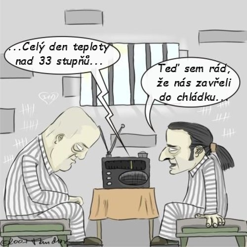 Keď je dobré sedieť v chládku