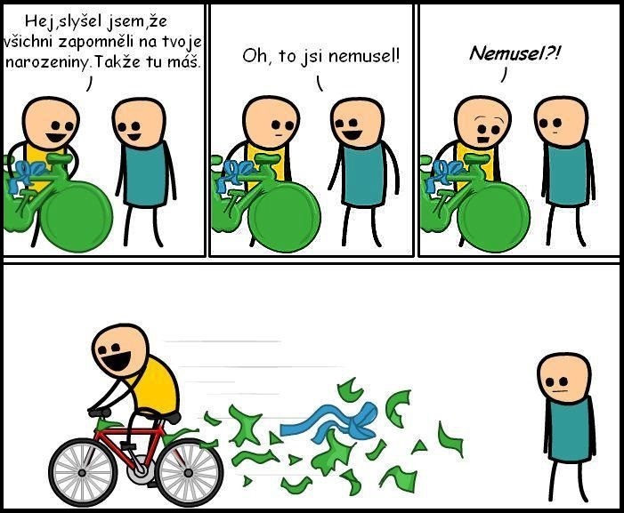 Keď nezabudnete na narodeniny kamaráta, ale…