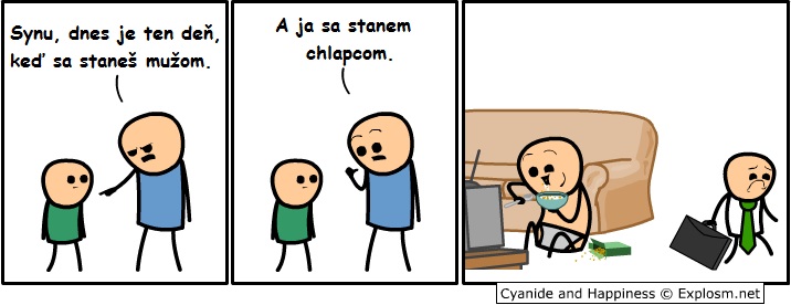 Keď sa z chlapca stane muž