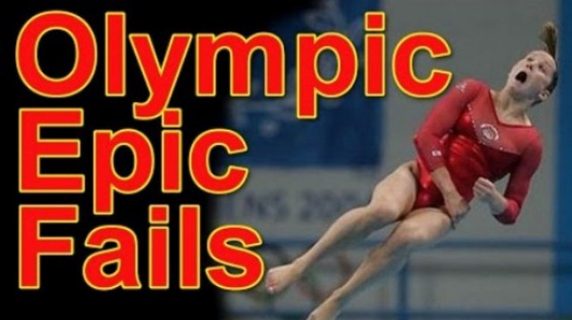 Kompilácia epických olympijských failov