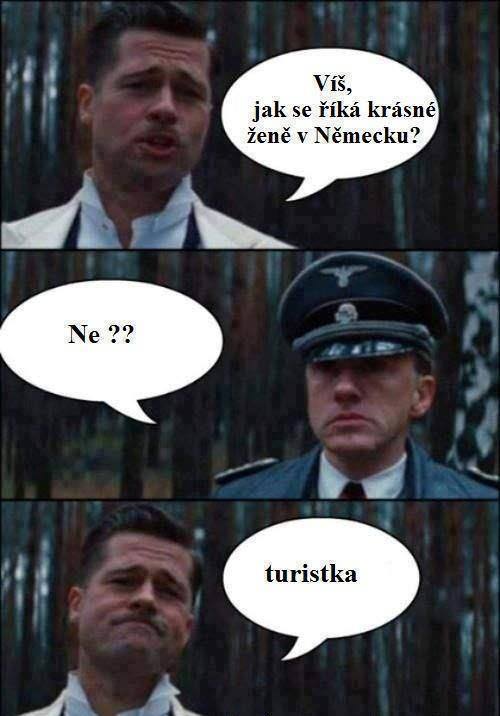 Krásna žena v Nemecku