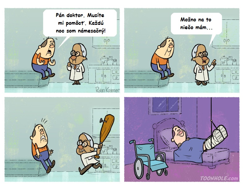 Kruté, ale účinné riešenie námesačnosti