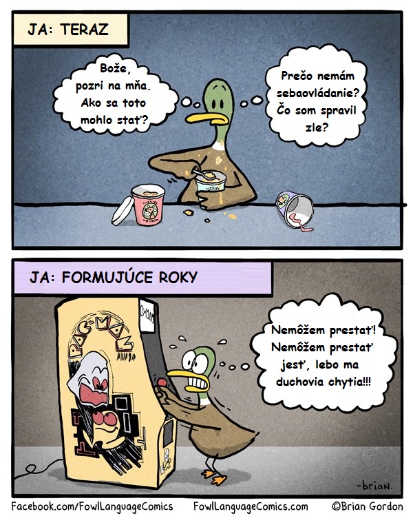 Nemôže prestať jesť