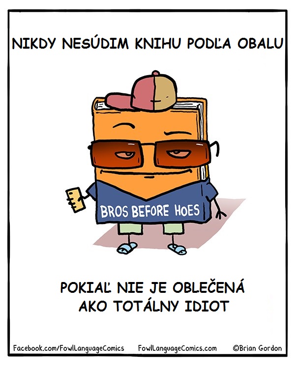 Nesúď knihu podľa obalu