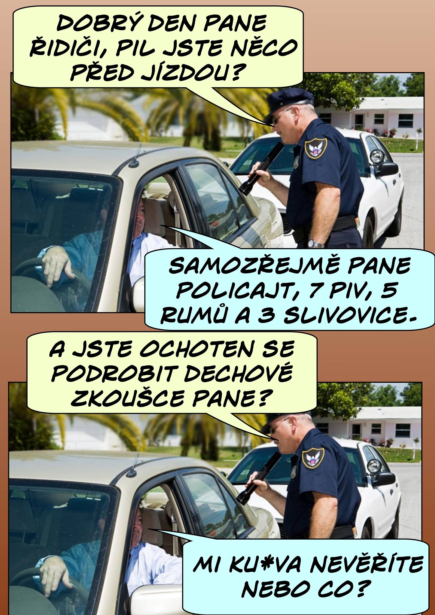Neveriaci policajt