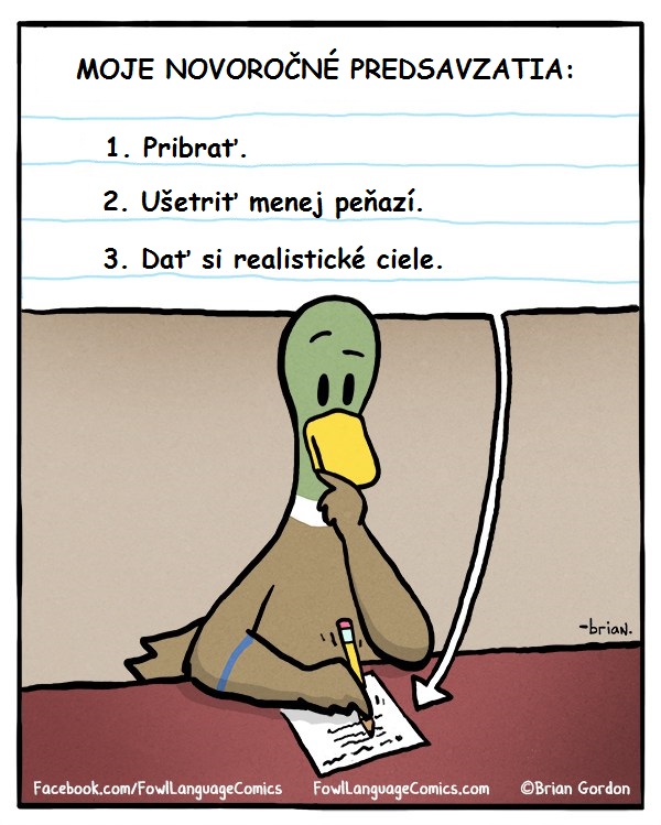 Novoročné predsavzatia