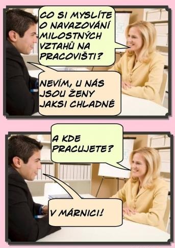 Názor na milostné vzťahy na pracovisku