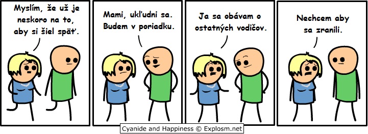 Obava z neskorého šoférovania