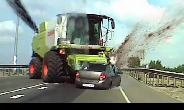 Šokujúce zábery z kamier v aute