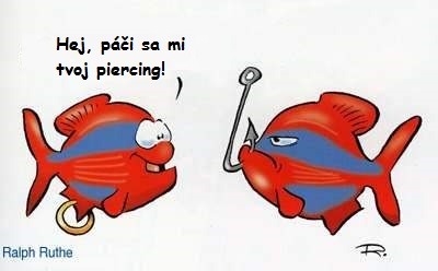 Pekný piercing