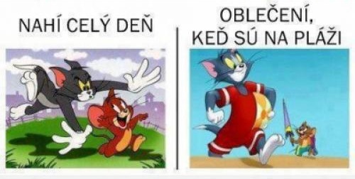 Plážový paradox Tom a Jerry