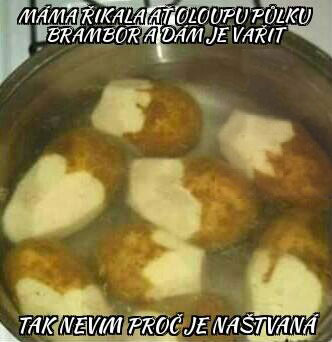 Polka zemiakov podľa  pokynov