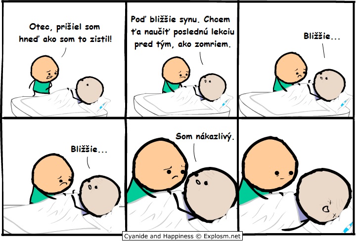 Posledná otcova lekcia