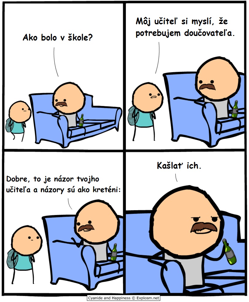 Potreba doučovateľa