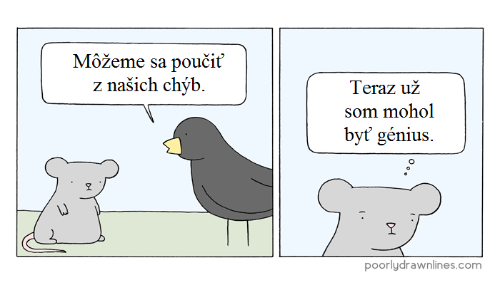 Poučiť sa z vlastných chýb