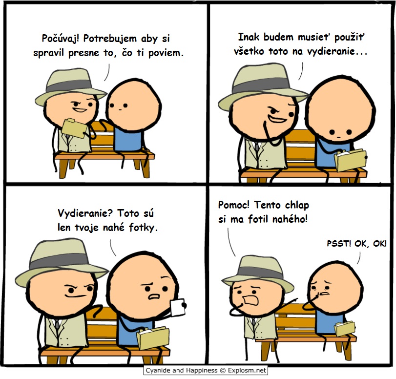 Pozor na vydieranie