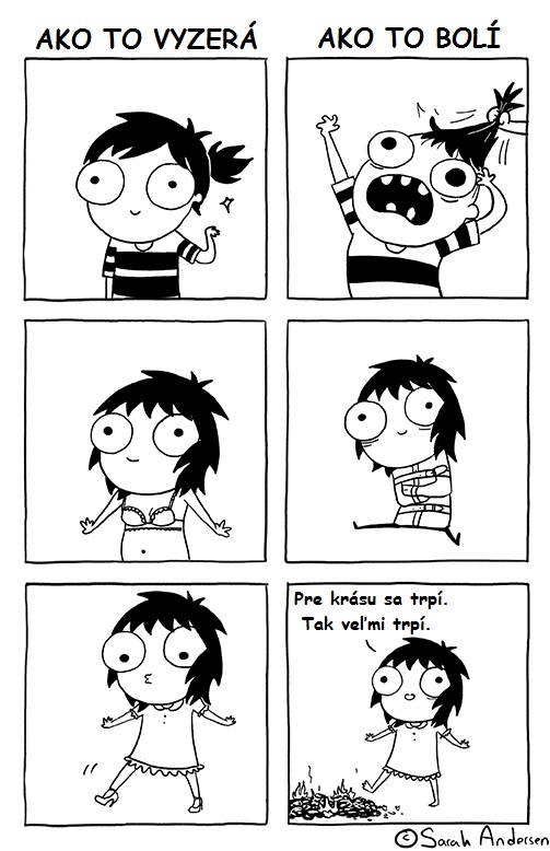 Pre krásu sa trpí