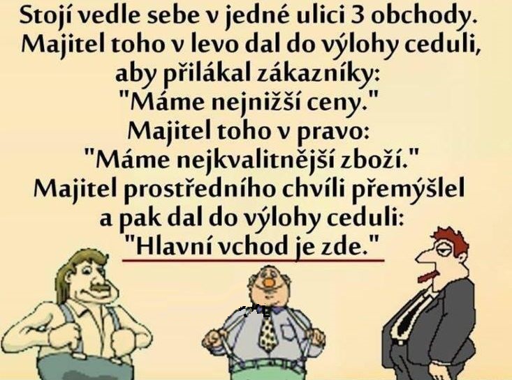 Prefíkaný obchodník