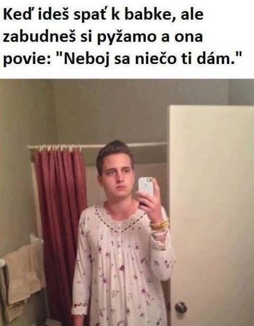 Pyžamo u babky