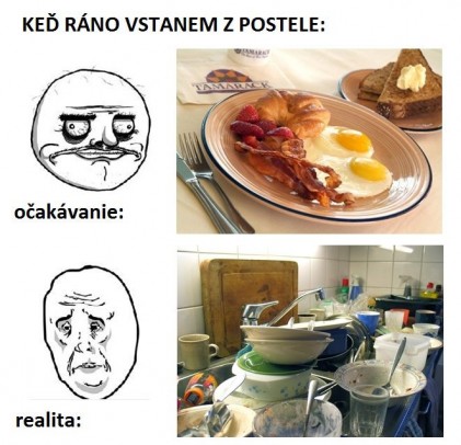 Realita po ráne