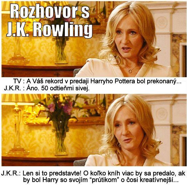 Rozhovor s J.K. Rowlingovou o kreativite Harryho prútika