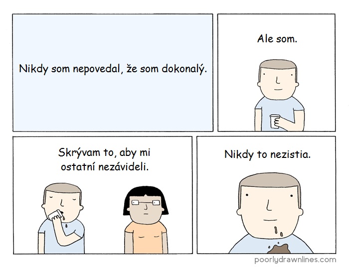 Skrývanie dokonalosti