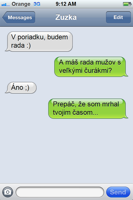 SMS - Mrhanie časom