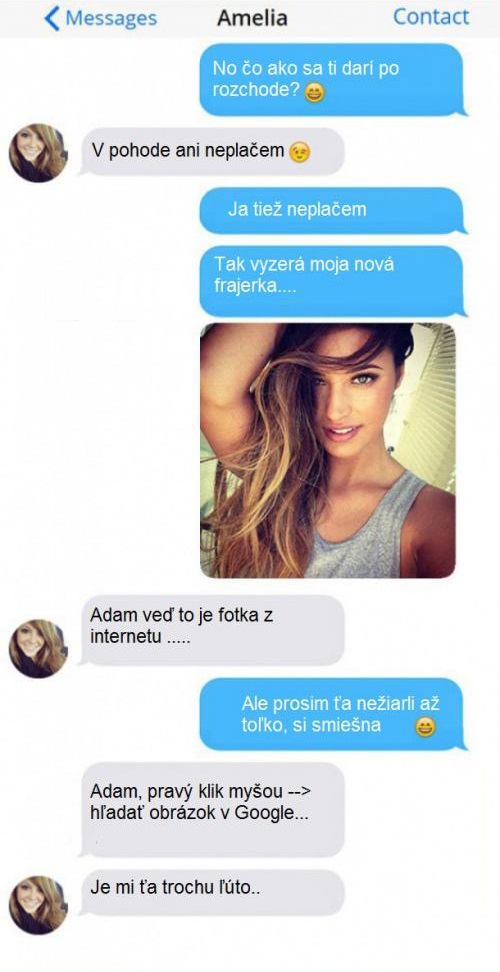 SMS: Ako sa darí po rozchode