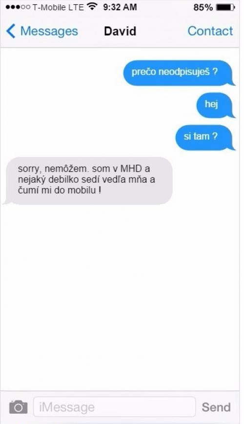 SMS: Neodpisovanie kvôli prísediacemu čumilovi