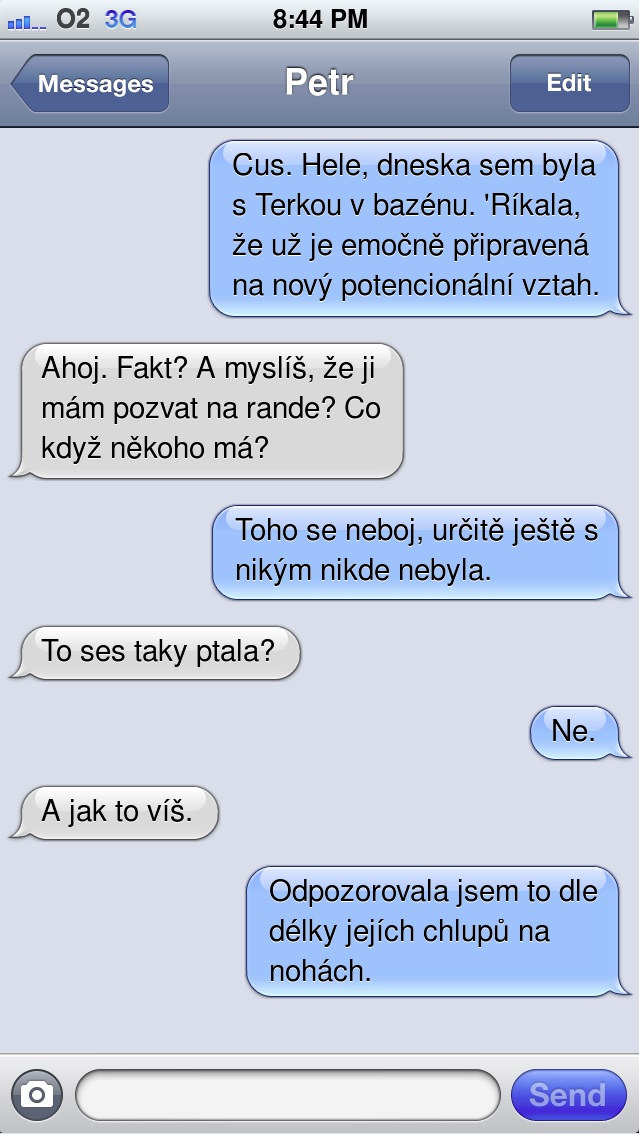 SMS: Poznávacie znamenie vzťahu