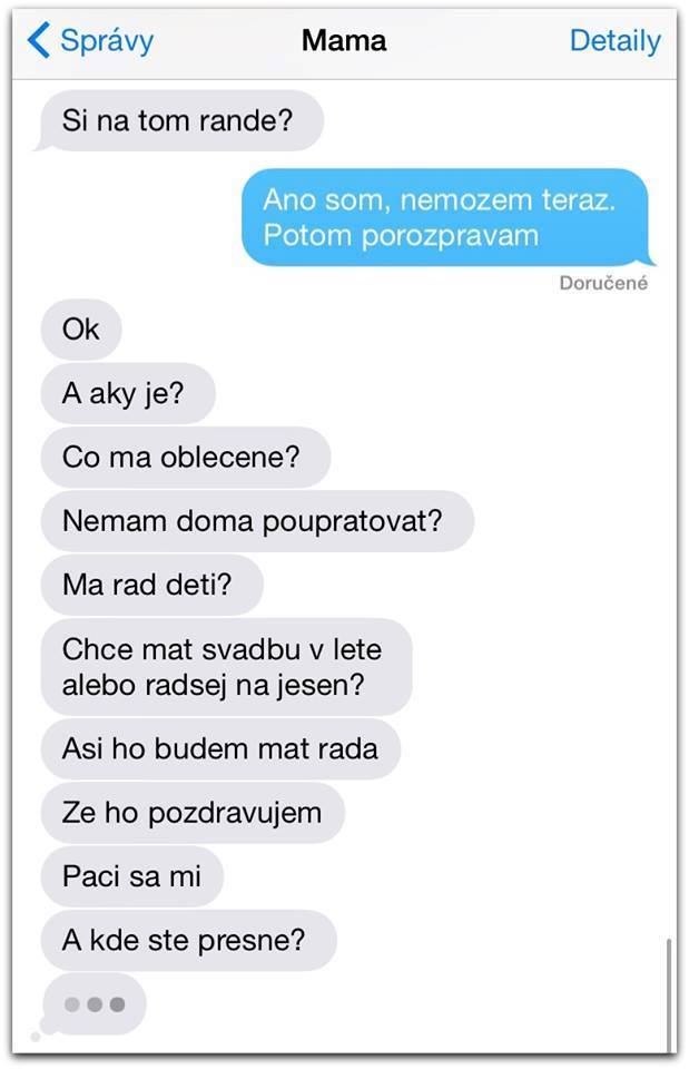 co napsat klukovi po rande