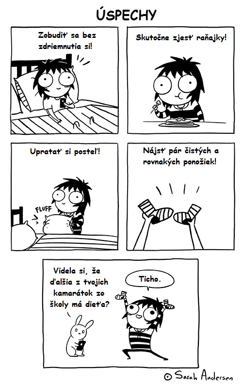 Úspechy v dospelosti