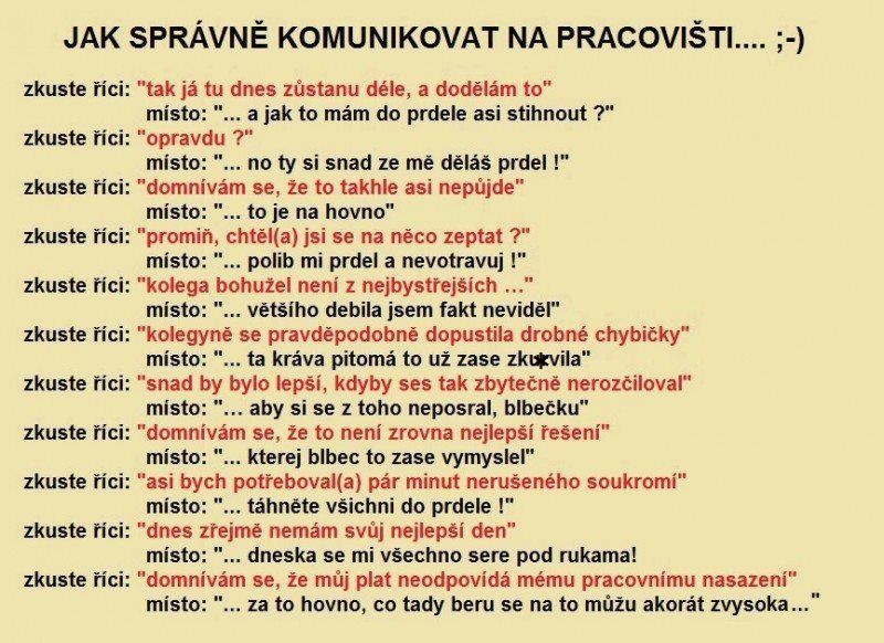 Správna komunikácia na pracovisku