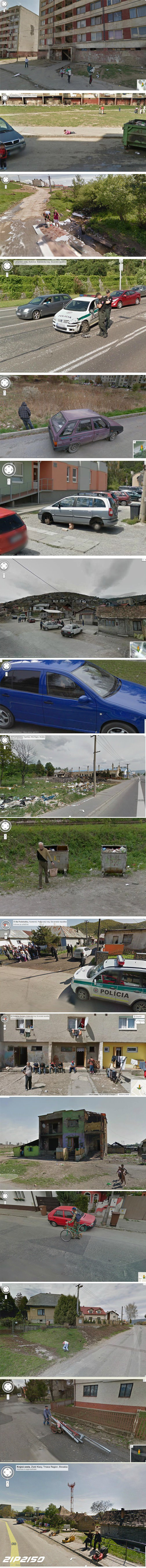TOP zábery Slovenska z Google Street View