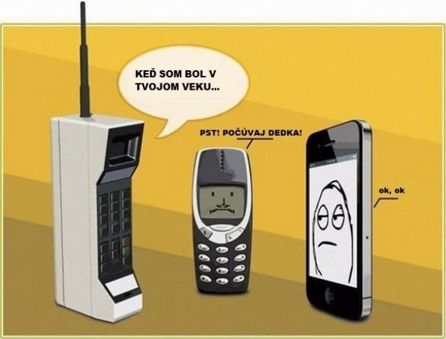 Tri generácie mobilov