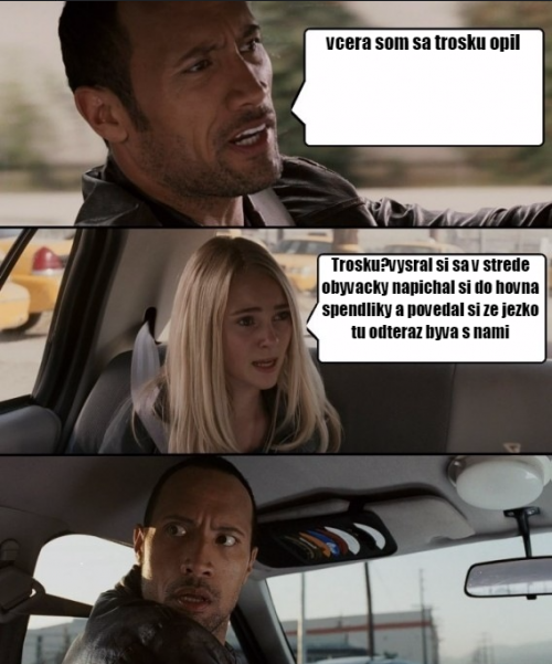 Trošku sa opil