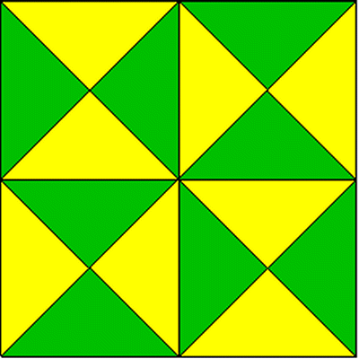 Všade samé trojuholníky: Obrázková hádanka