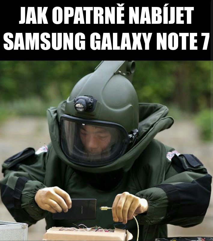 Výbušný Samsung