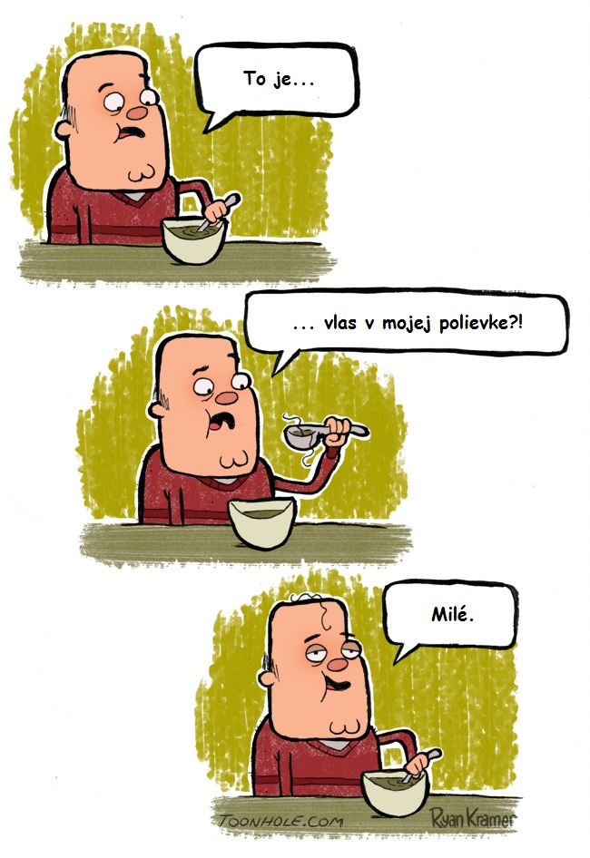 Vlas v polievke