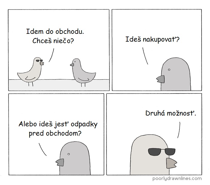 Vtáky vs odpadky