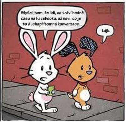 Vytratenie duchaplnej konverzácie a lájk